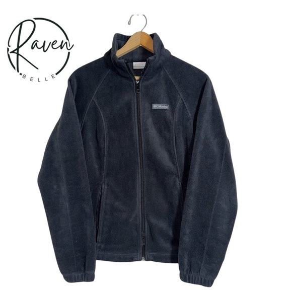 Columbia Benton Springs Zip‎ Front Fleece Jacket Size M - Picture 1 of 7